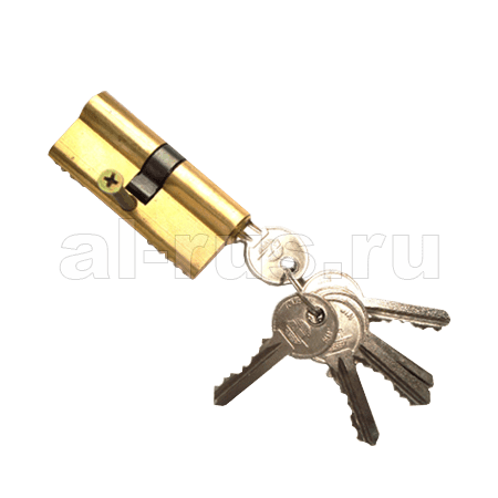 Личинка замка AL 80 мм (ключ-ключ) 78LCH