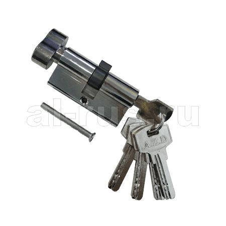 Личинка замка двери AZD 60 мм (ключ-вертушка) 96LCH
